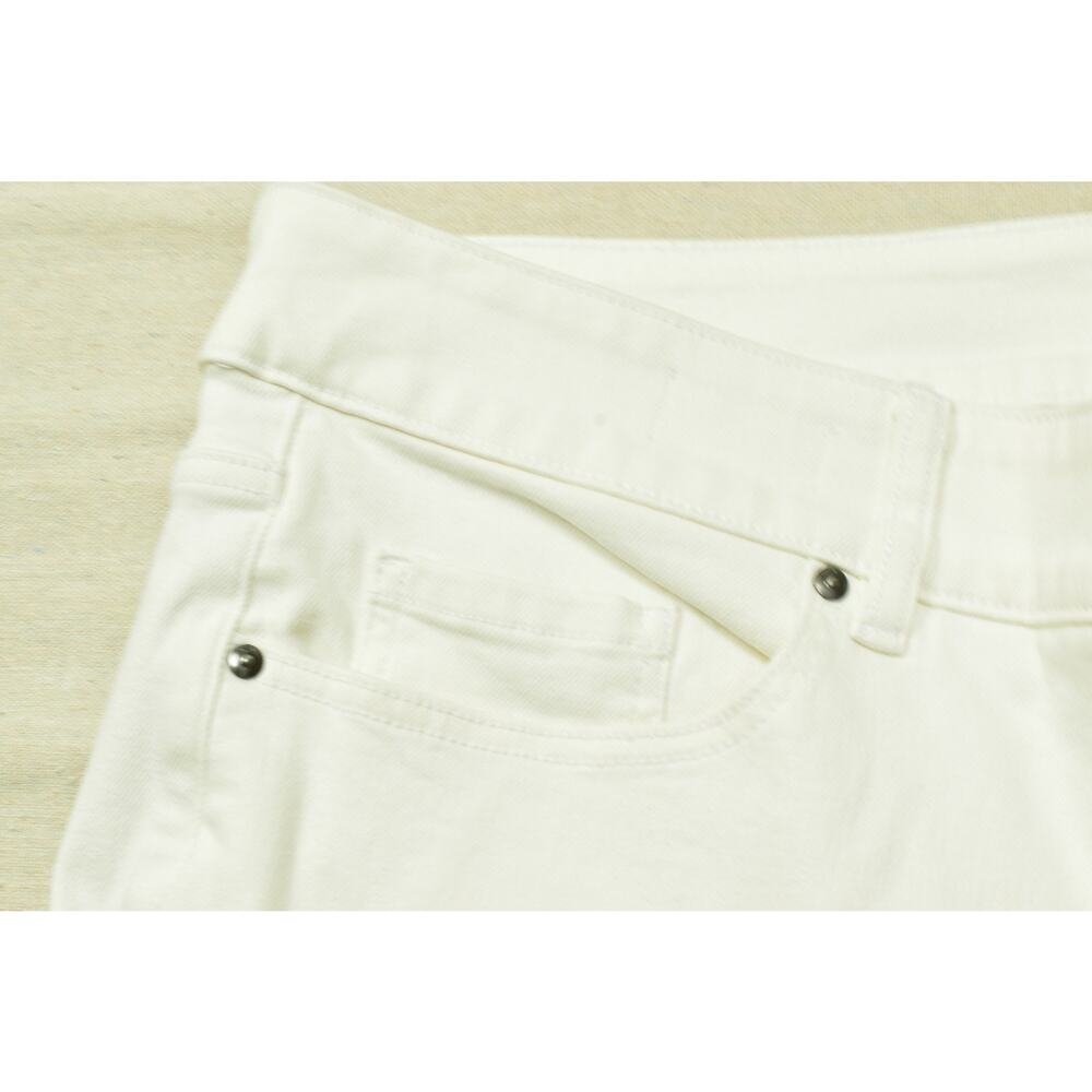 NWT Lane Bryant Women's Plus Size 24P White Tighter Tummy Straight Jeans - Picture 5 of 8